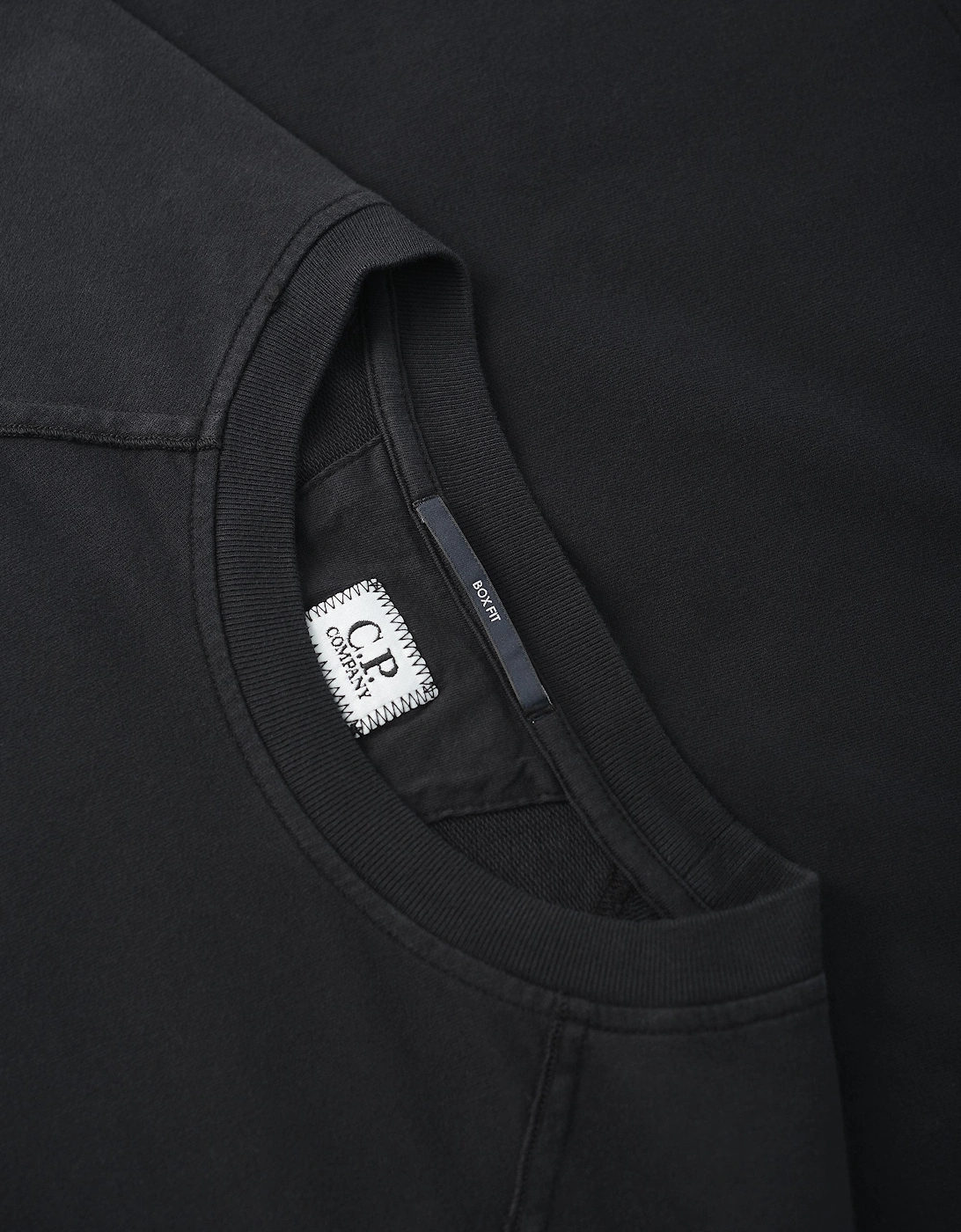 Heavy Cotton Lens T-Shirt Black