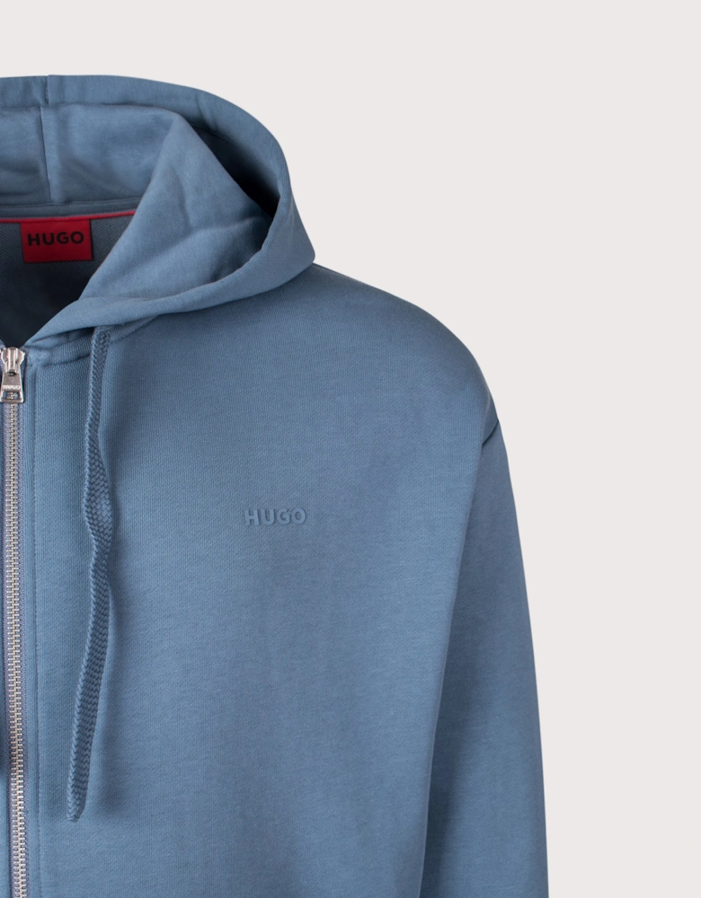 Relaxed Fit Dapozip Hoodie