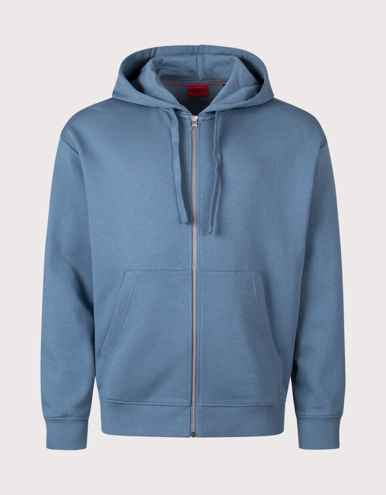 Relaxed Fit Dapozip Hoodie