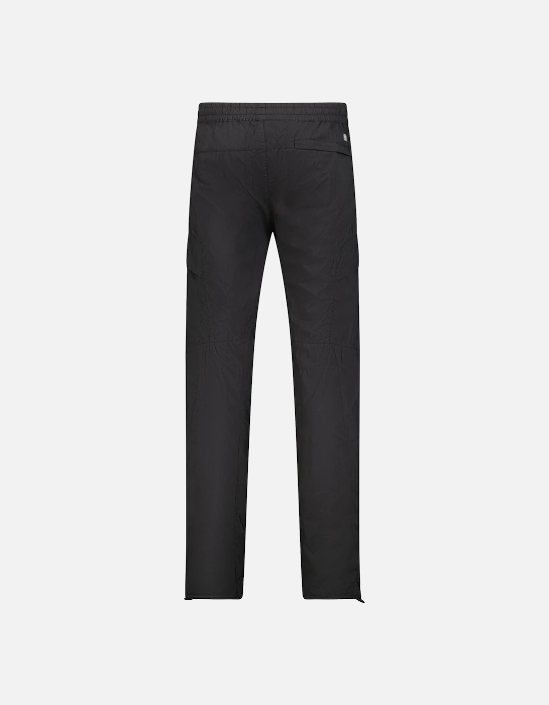 Lens Cuffed 50 Fili Stretch Cargo Pants Black