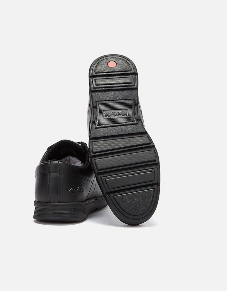 Kelland Lace Lo Black Leather Shoes