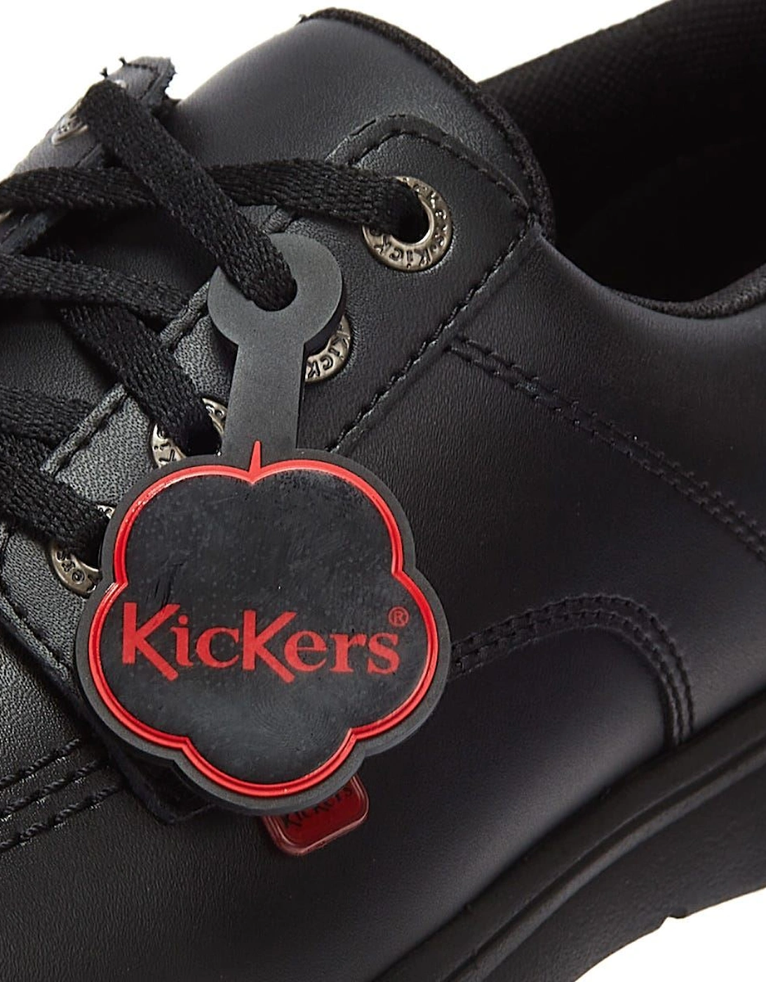 Kelland Lace Lo Black Leather Shoes