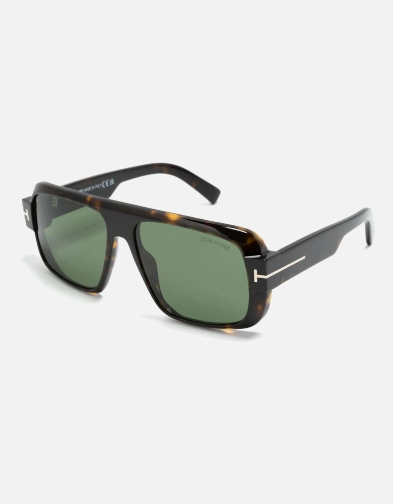 TURNER DARK HAVANA SUNGLASSES