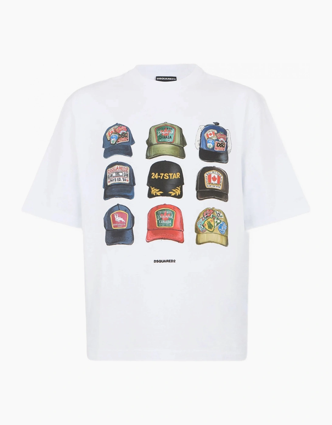 Dsquared2 Dsquared2 Men's Iconique Graphic T-Shirt White
