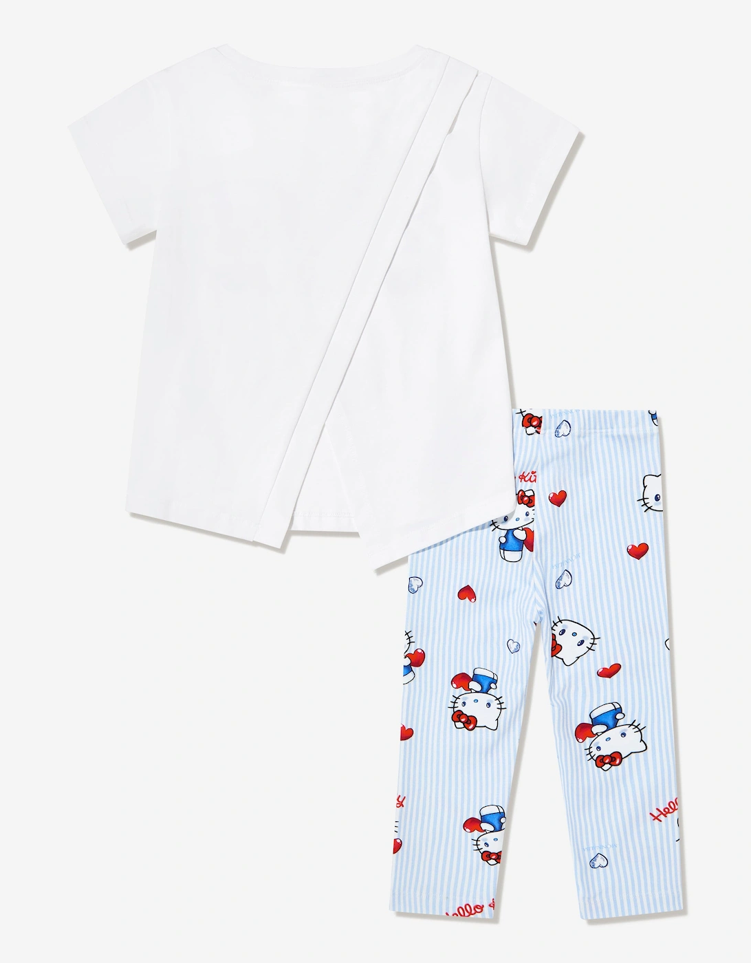 Girls Hello Kitty and Friends Legging Set in White