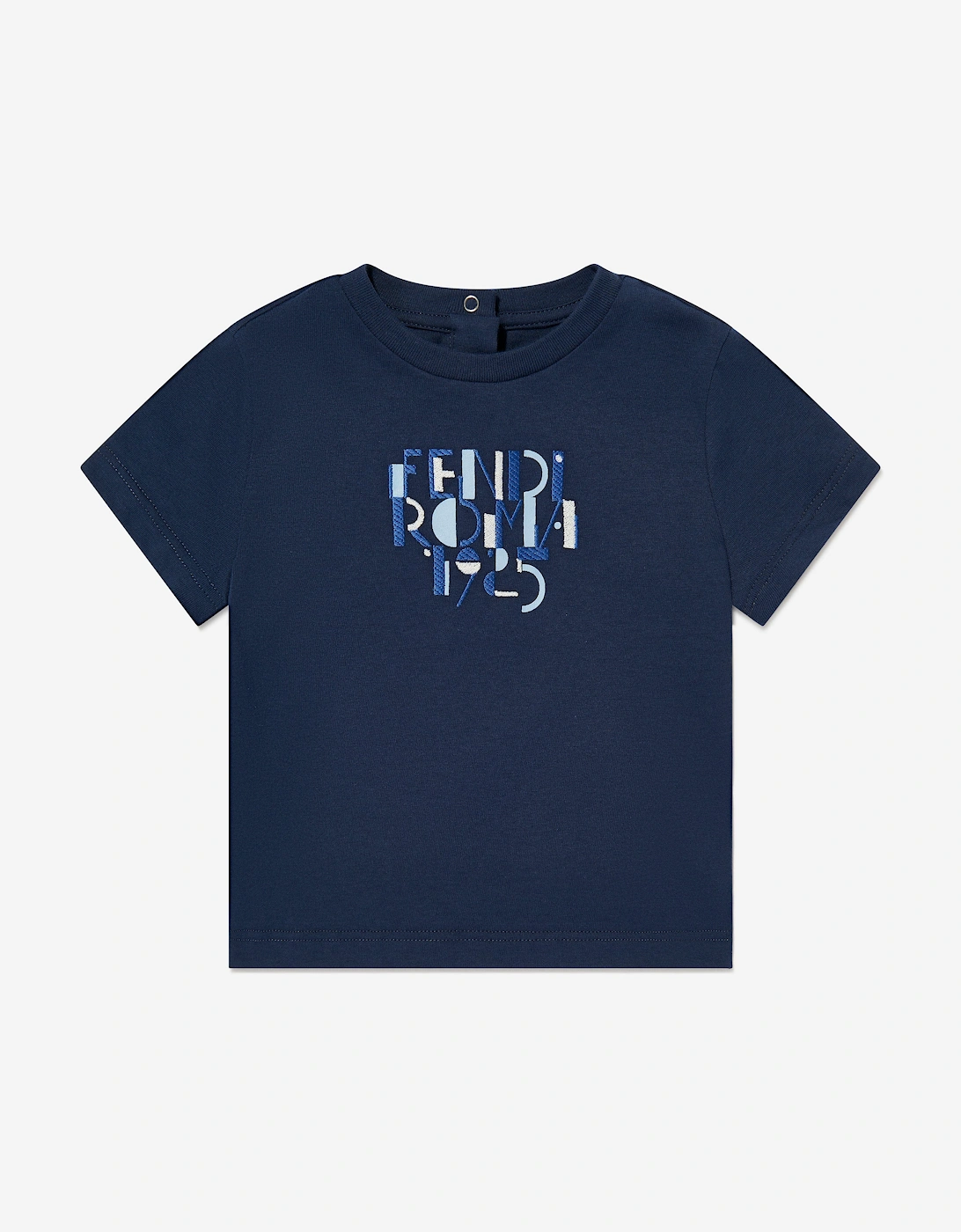 Baby Logo T-Shirt in Navy, 5 of 4