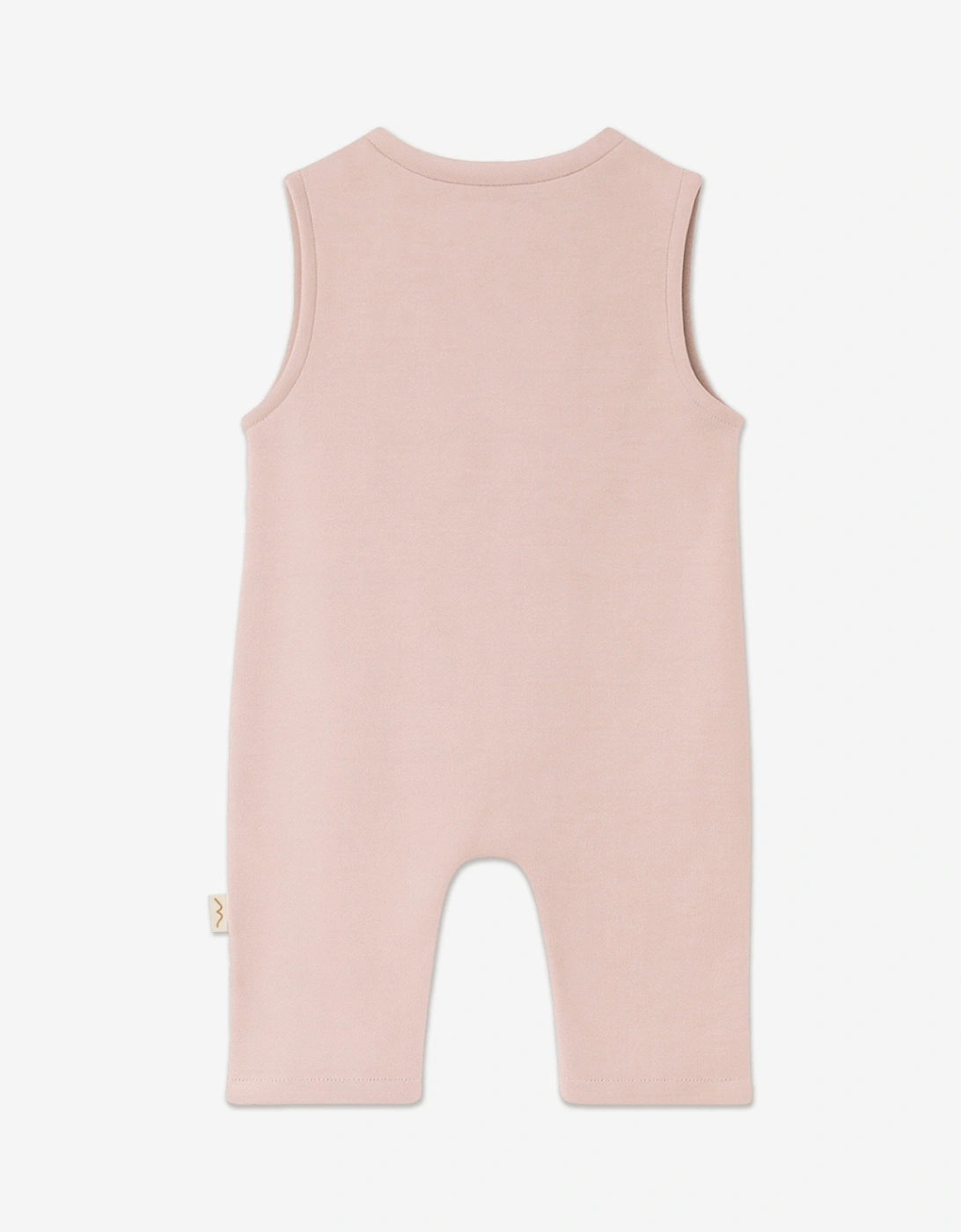 Baby Girls Organic Cotton Romper in Pink