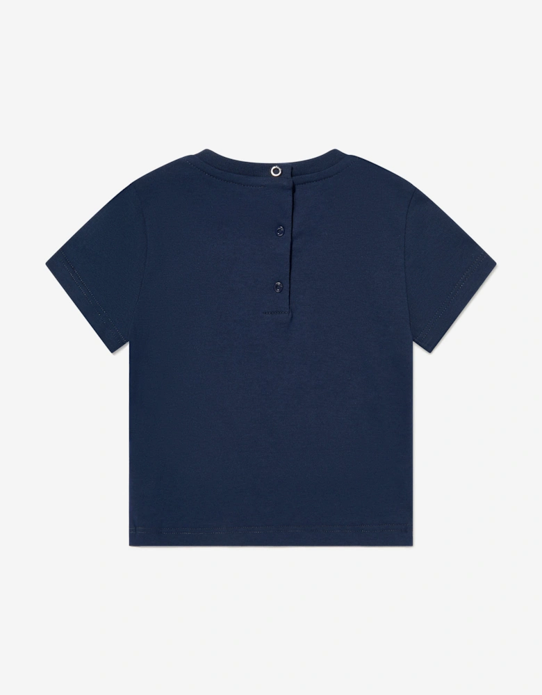 Baby Logo T-Shirt in Navy