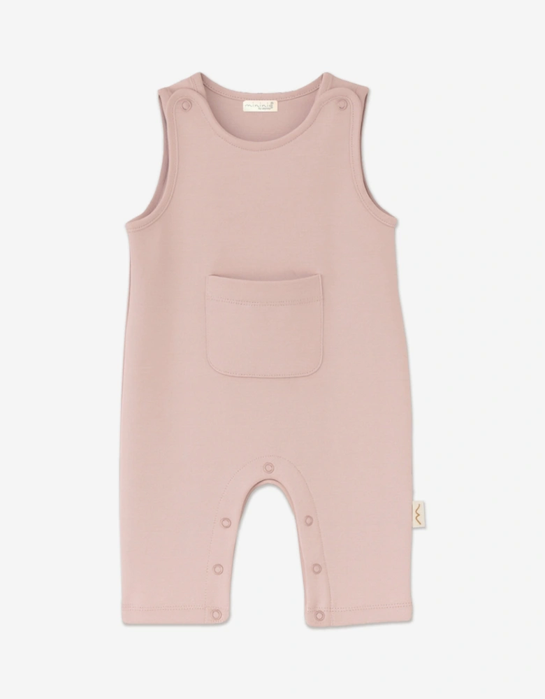 Baby Girls Organic Cotton Romper in Pink