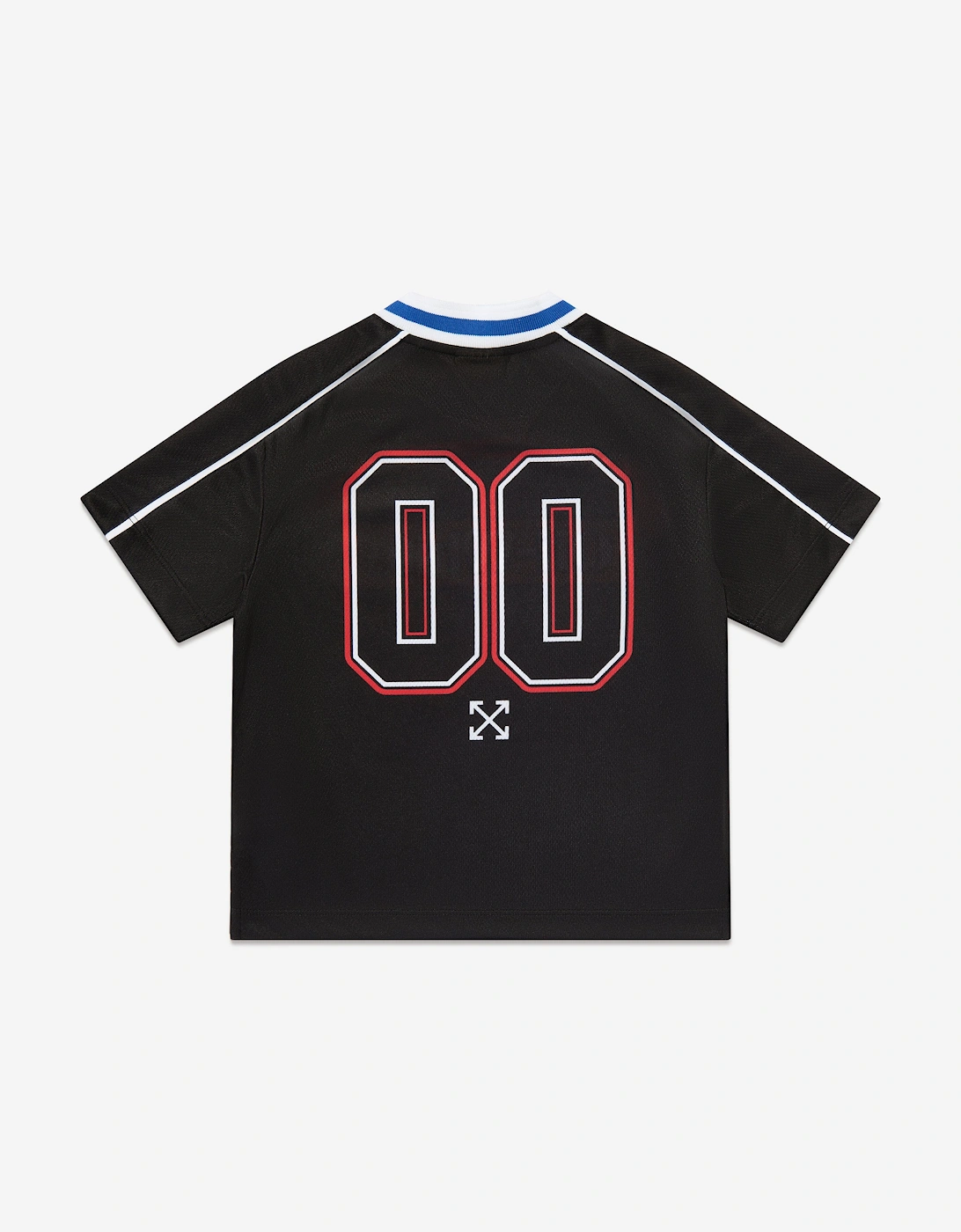 Boys Soccer Track T-Shirt in Black