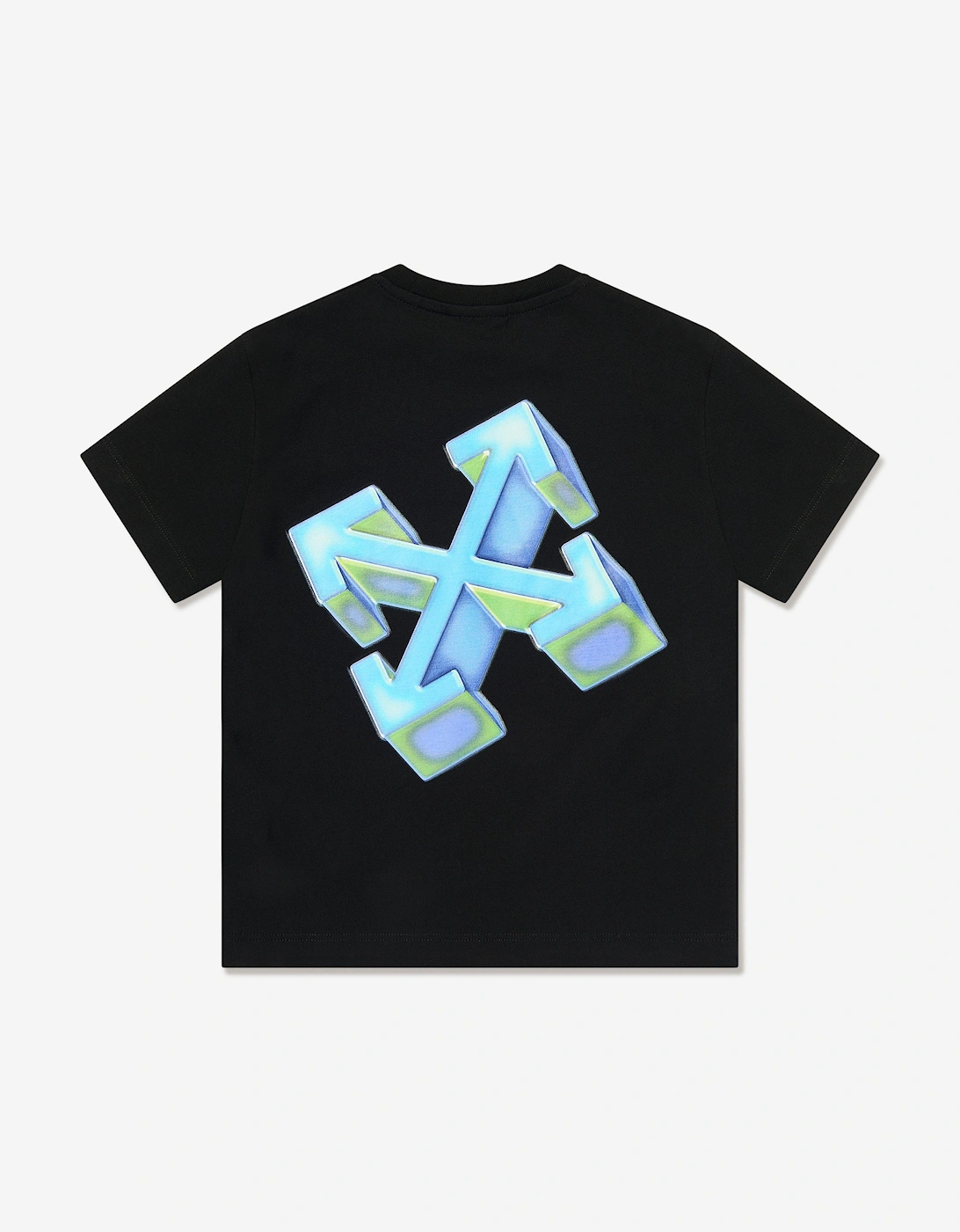 Kids Arrow 3D T-Shirt in Black