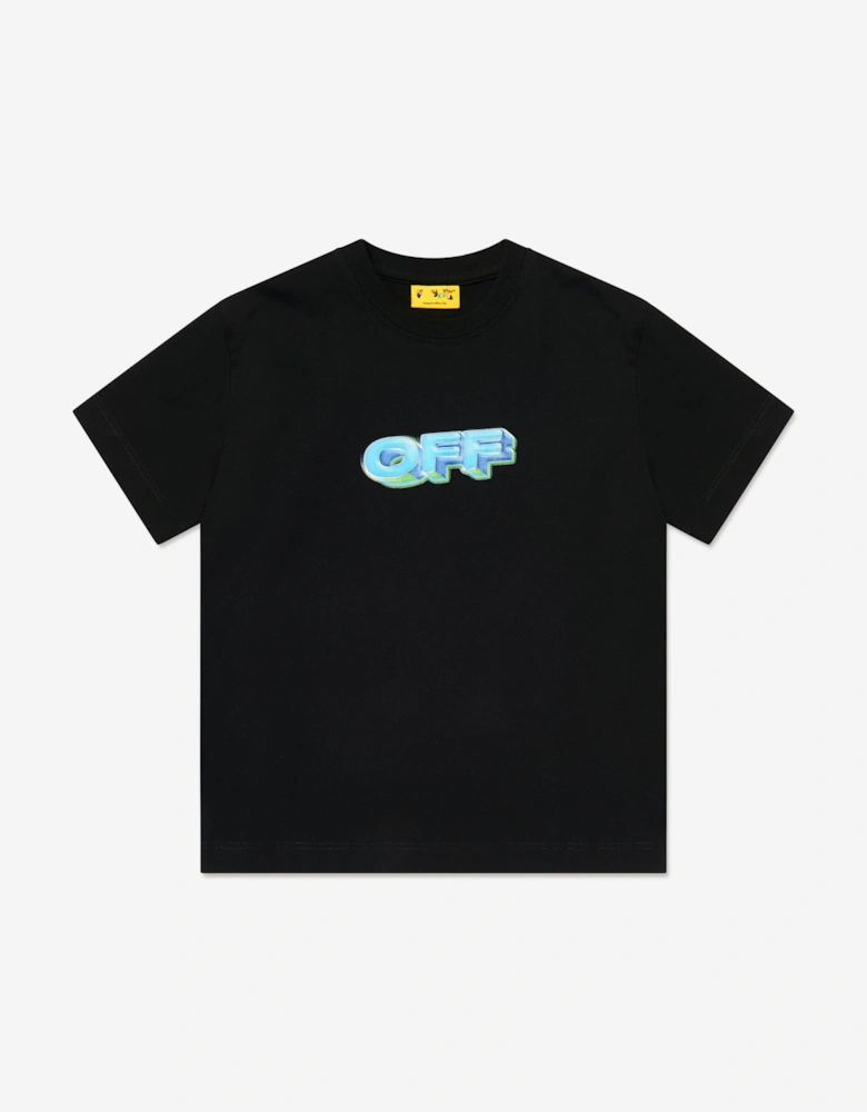 Kids Arrow 3D T-Shirt in Black