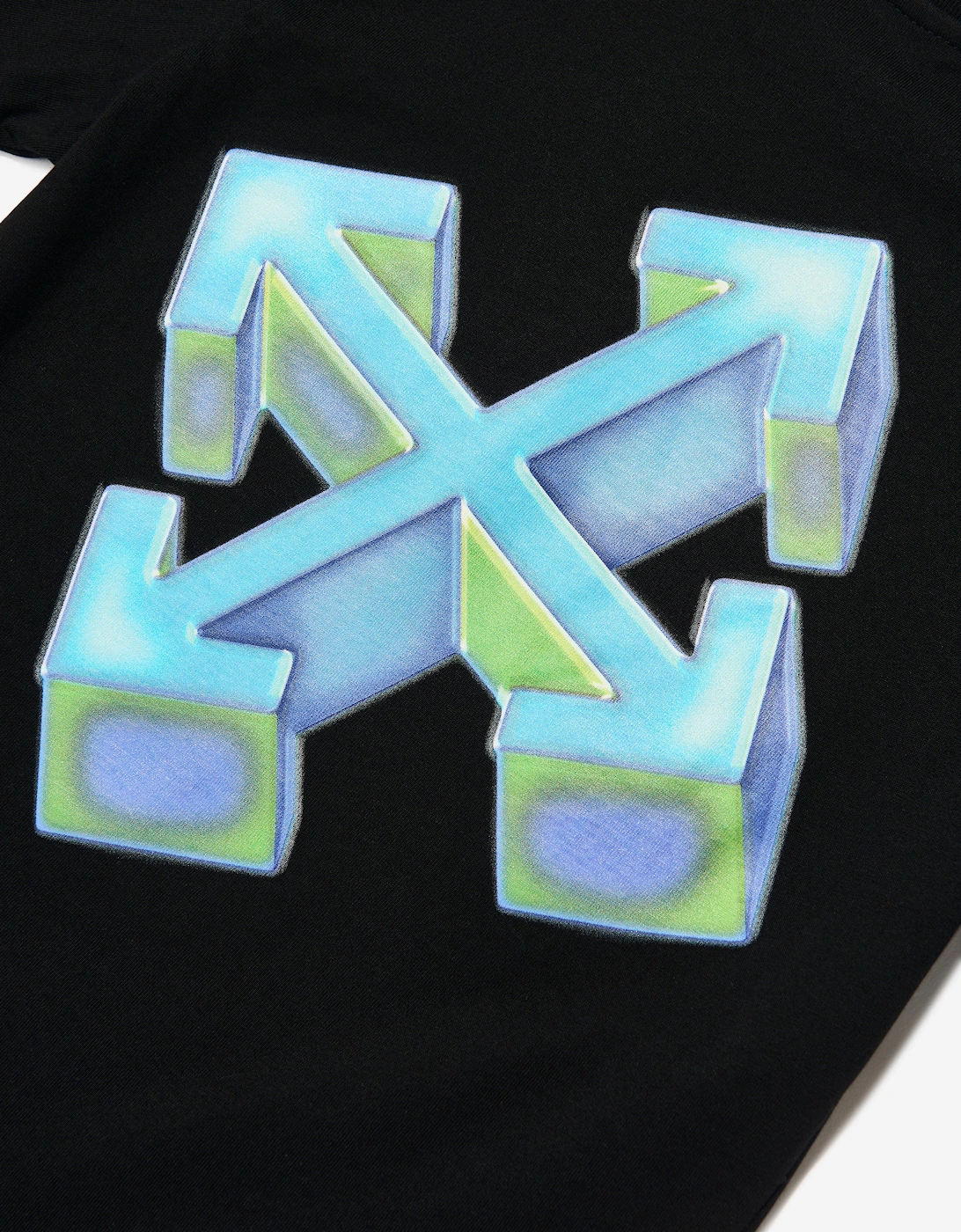 Kids Arrow 3D T-Shirt in Black