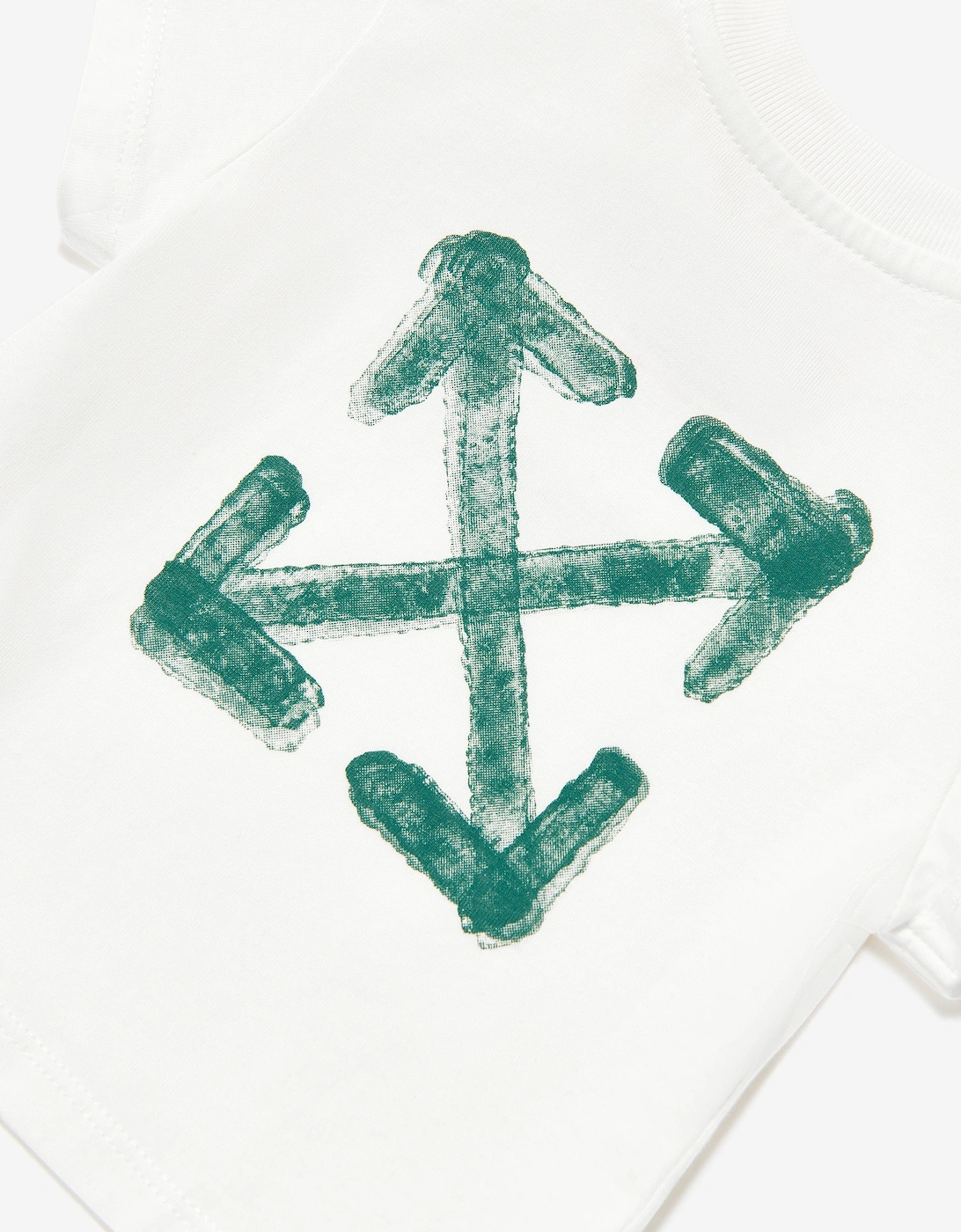 Baby Boys Arrow Sponge T-Shirt in White