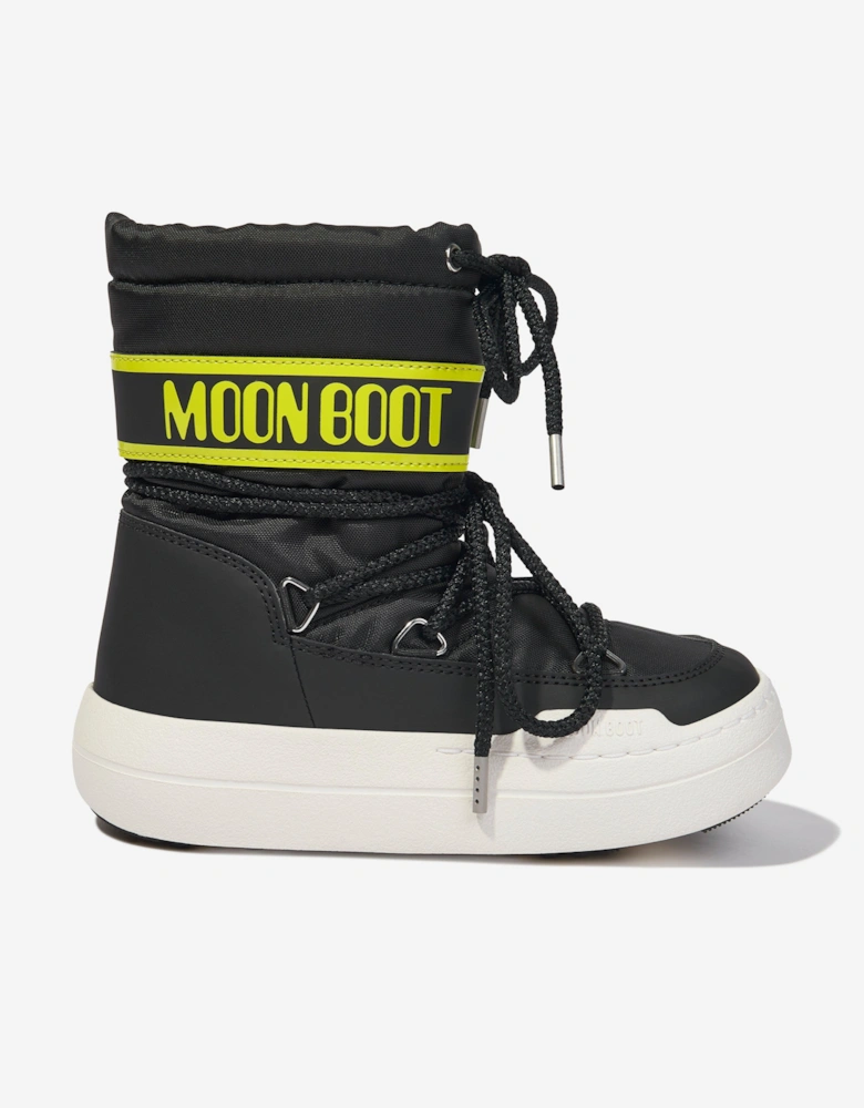 Moon Boot Kids JR Park Boots in Black