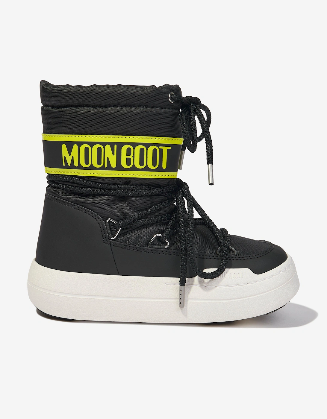 Moonboot Boys Black 'S Moon Boot Jr Park Boots In  3 Size 36 Kids