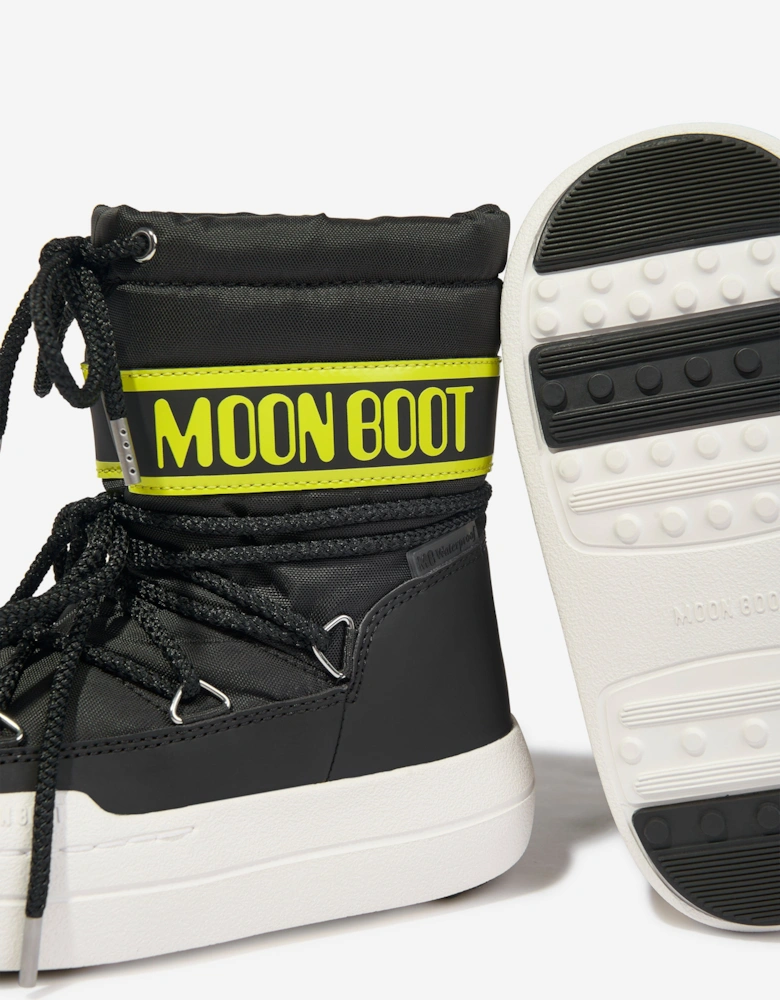Moon Boot Kids JR Park Boots in Black
