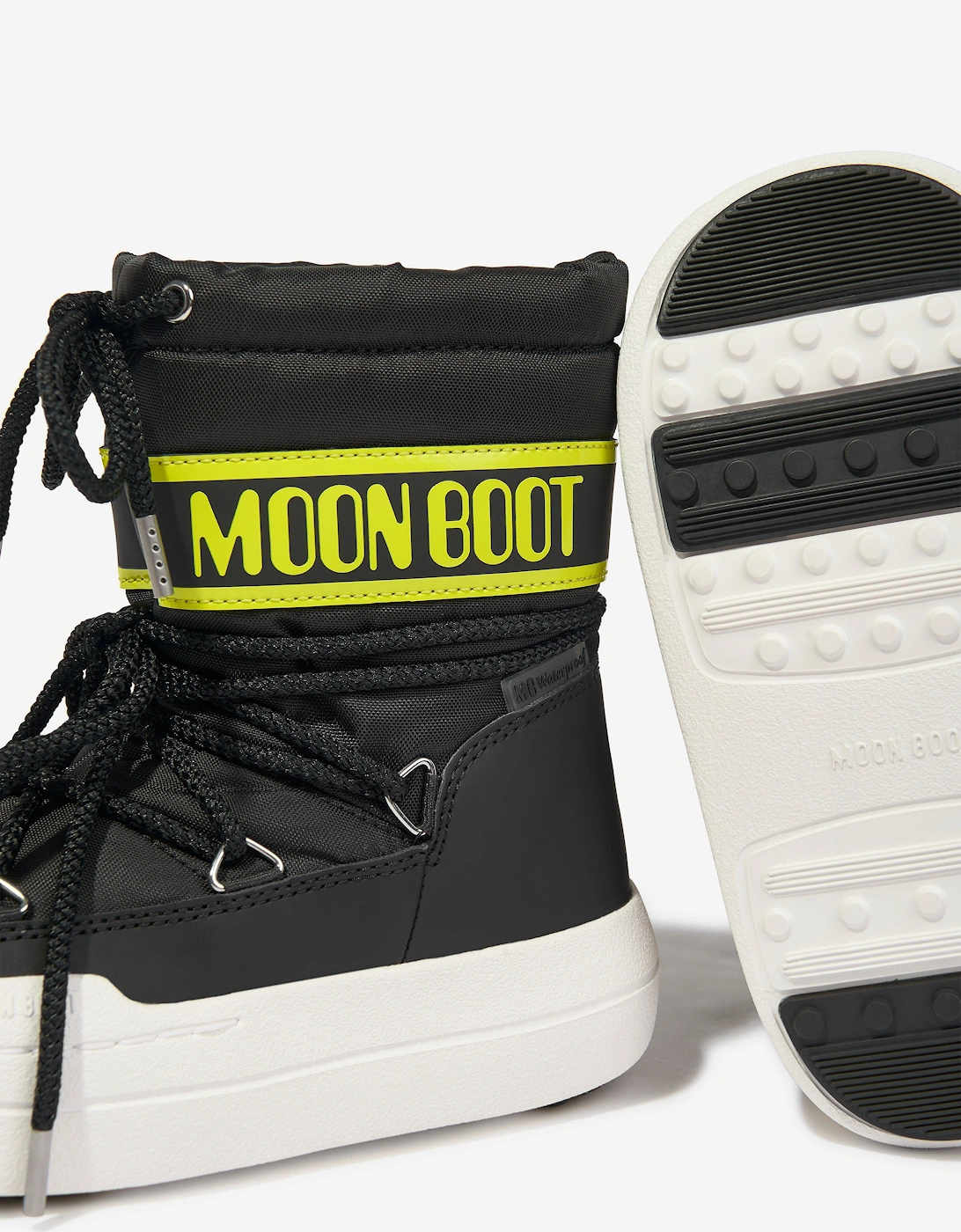 Moon Boot Kids JR Park Boots in Black