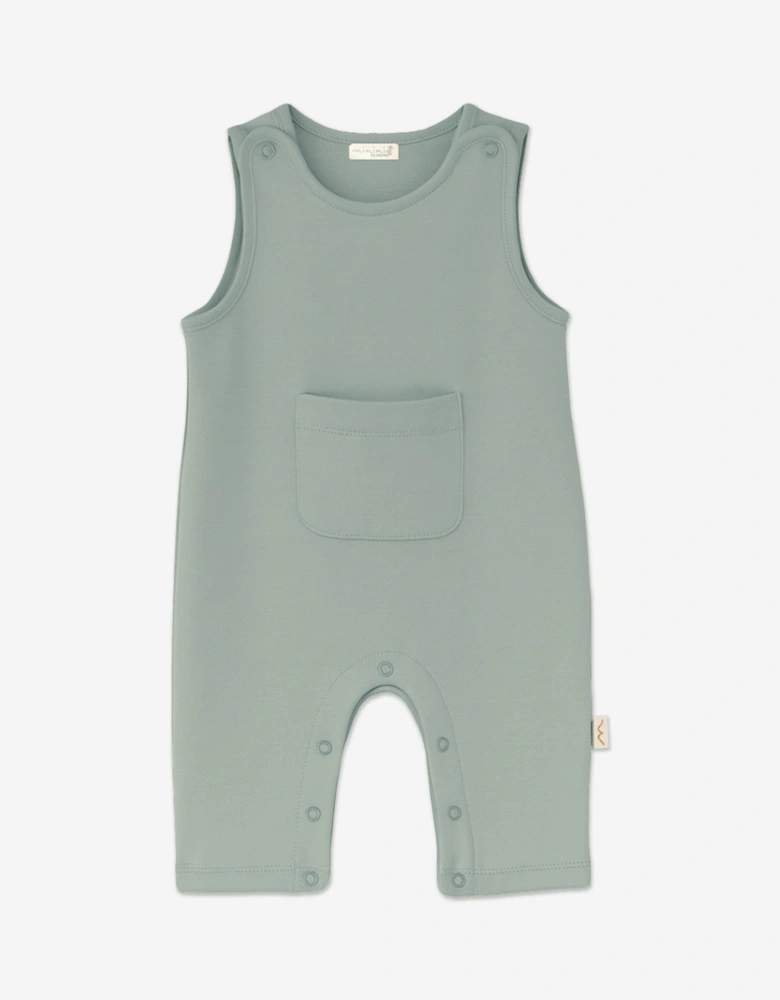 Baby Organic Cotton Romper in Green
