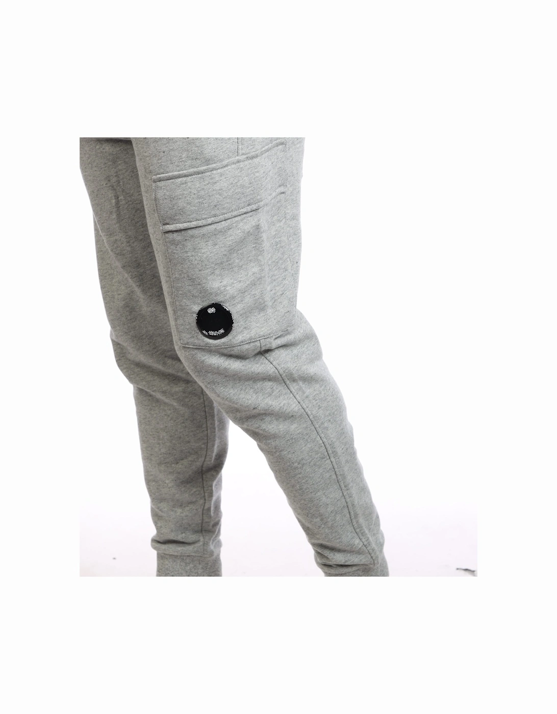 Diagonal Raised Fleece Lens Cargo Sweatpants