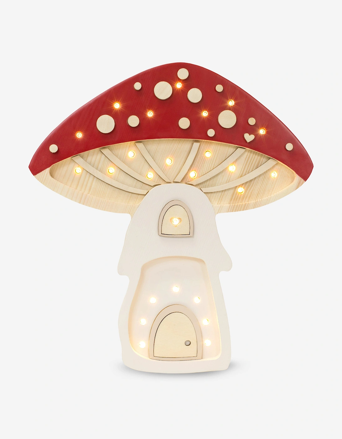 Mushroom Lamp in Red (31.5x29x5.5 cm), 5 of 4