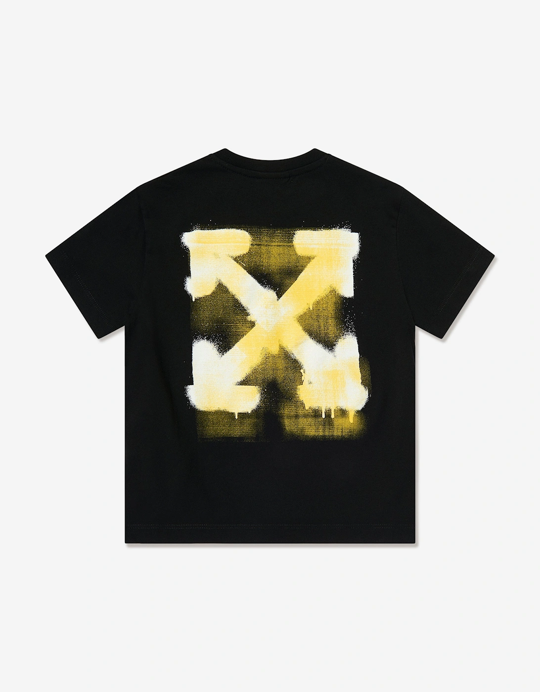 Kids Arrow Spray T-Shirt in Black