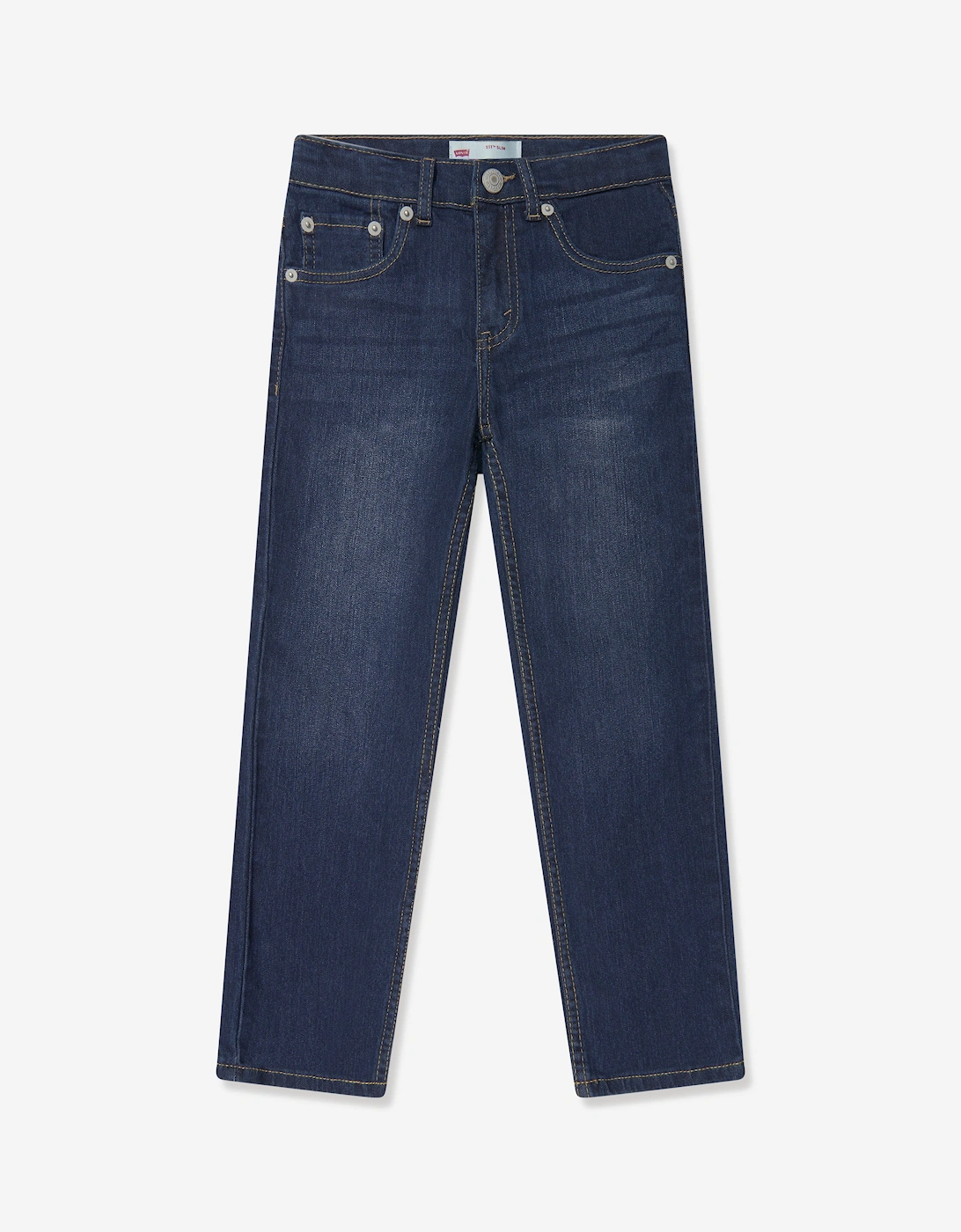 Boys Cotton Denim Slim Fit 511 Jeans, 5 of 4