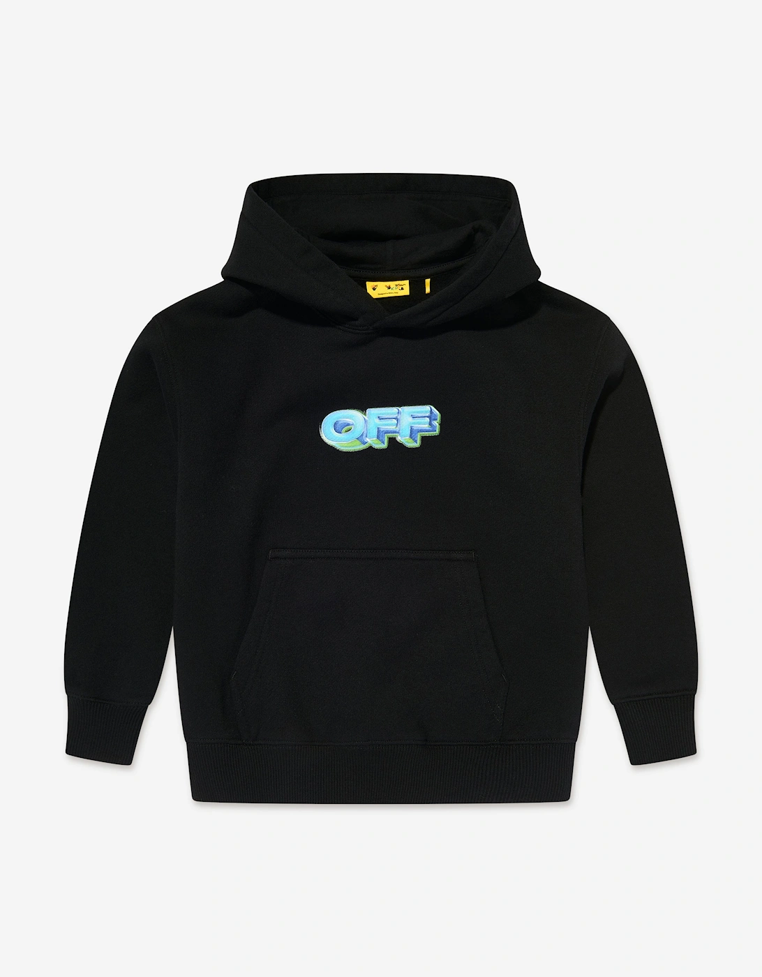 Kids Arrow 3D Hoodie in Black, 5 of 4