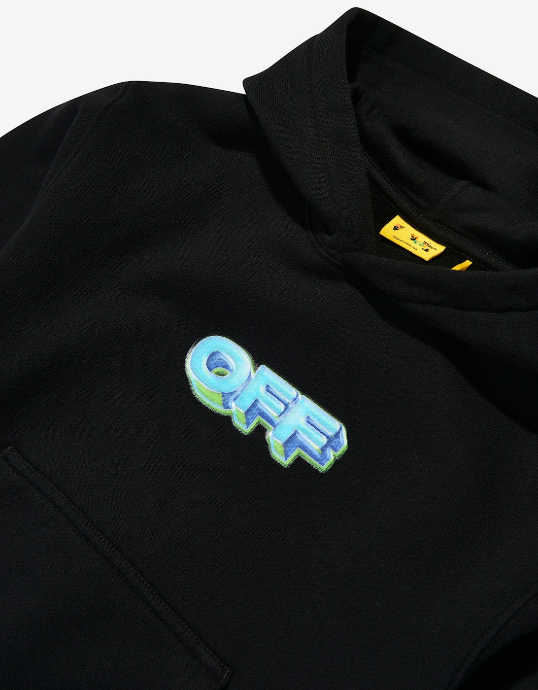 Kids Arrow 3D Hoodie in Black