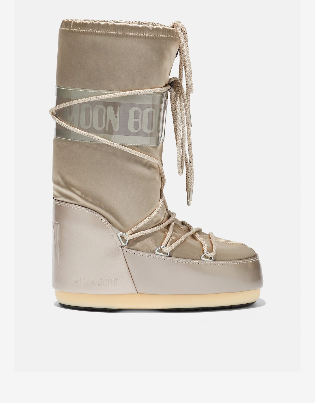 Moon Boot Girls Icon Glance Boots in Gold, 4 of 3