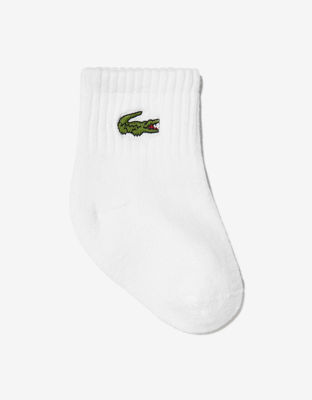 Baby 6 Pack Socks Set in White