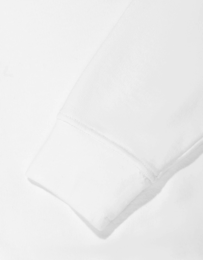 Boys Logo Sweatshirt in White