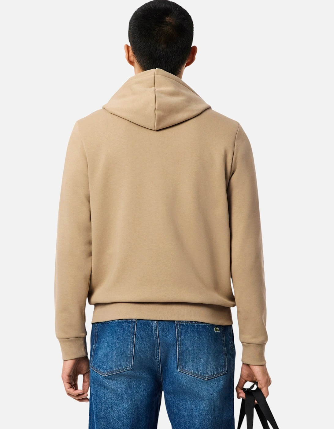 Mens Fleece Hoodie Zip Up Organic Cotton