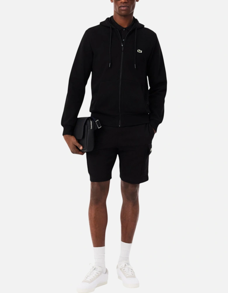 Mens Fleece Hoodie Zip Up Organic Cotton