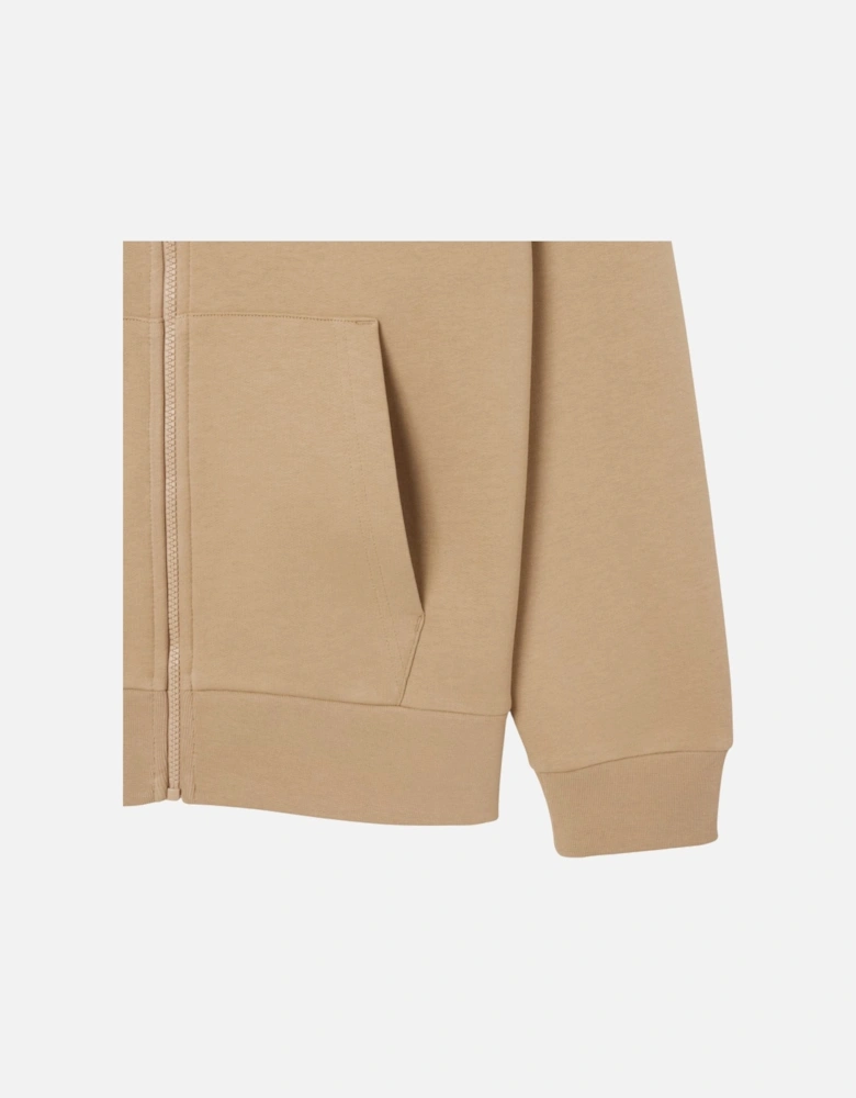 Mens Fleece Hoodie Zip Up Organic Cotton