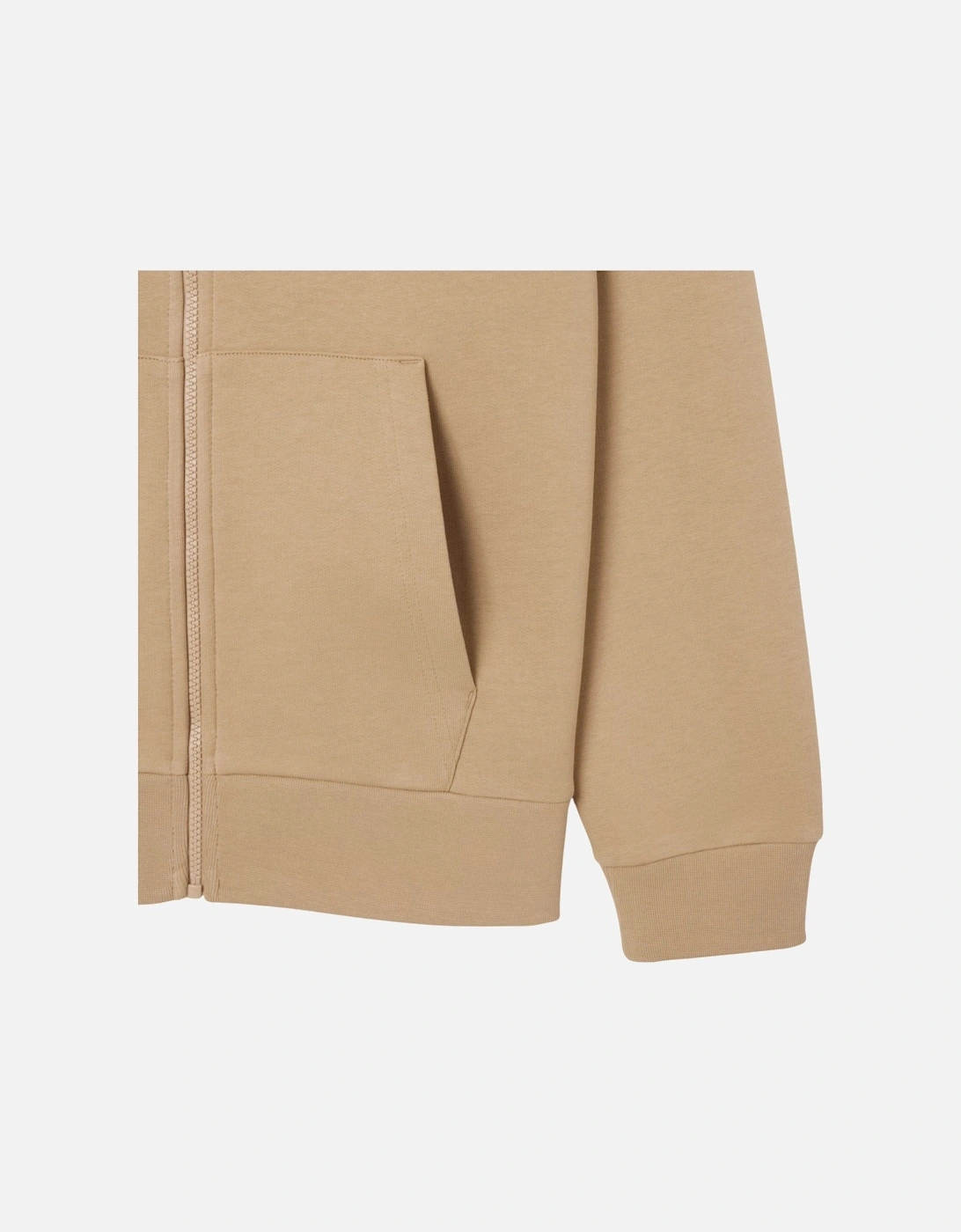 Mens Fleece Hoodie Zip Up Organic Cotton