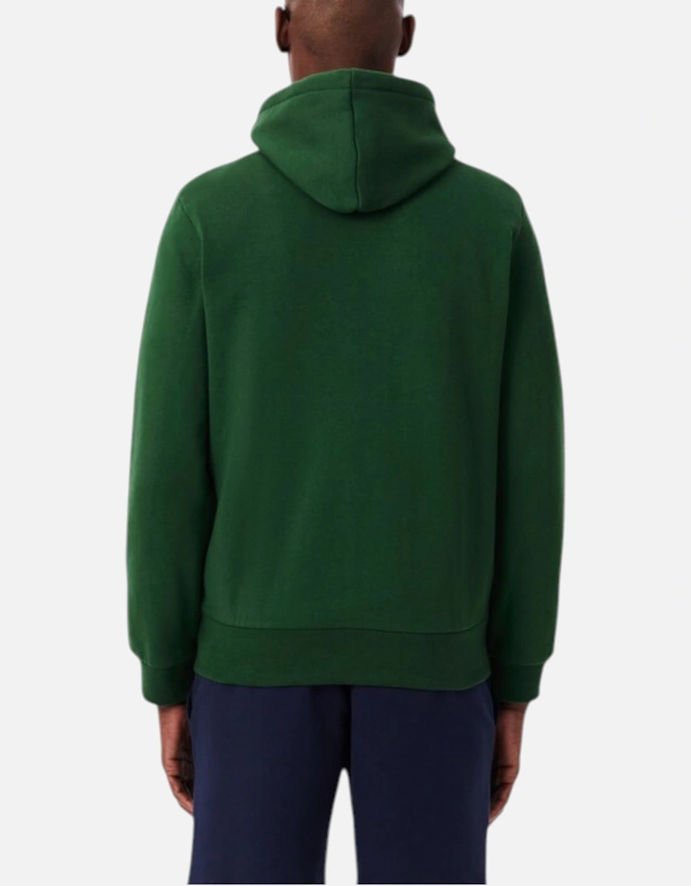 Mens Fleece Hoodie Zip Up Organic Cotton