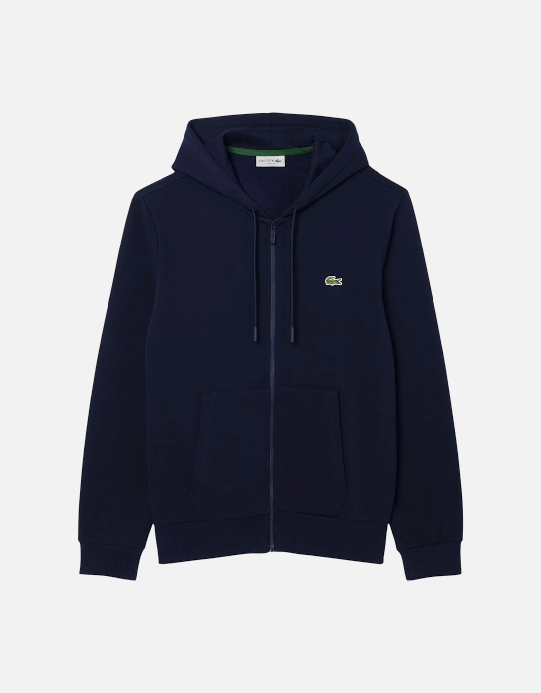 Mens Fleece Hoodie Zip Up Organic Cotton