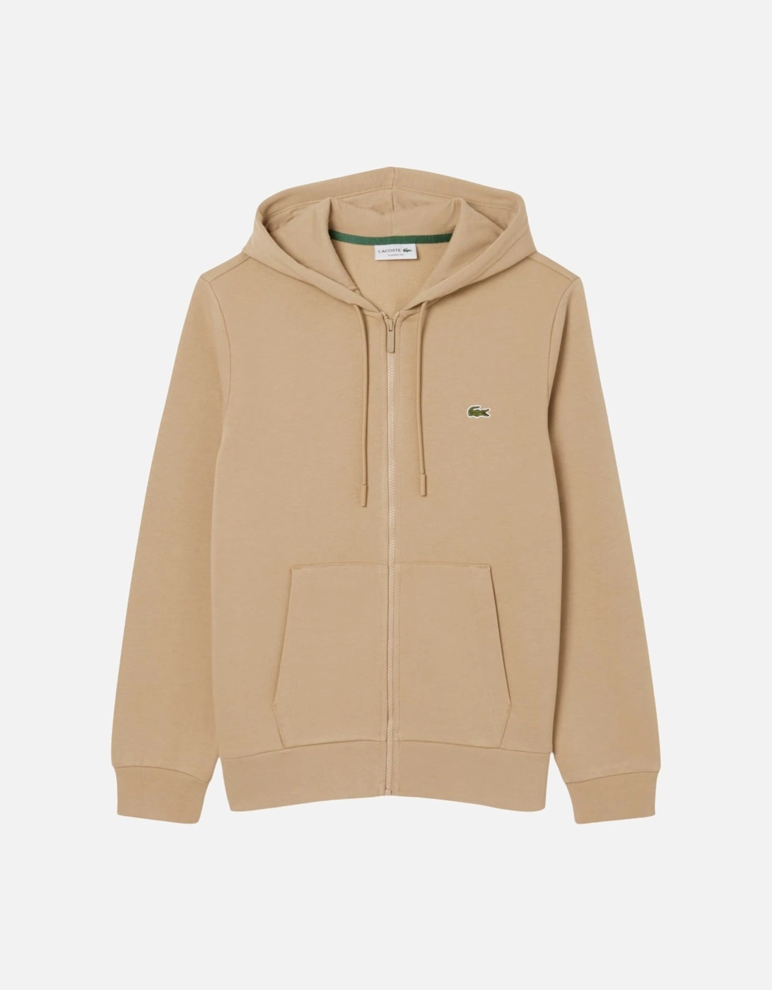 Mens Fleece Hoodie Zip Up Organic Cotton