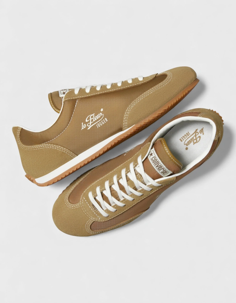 Golf Le Fleur 1908 Jogger Brown Suede