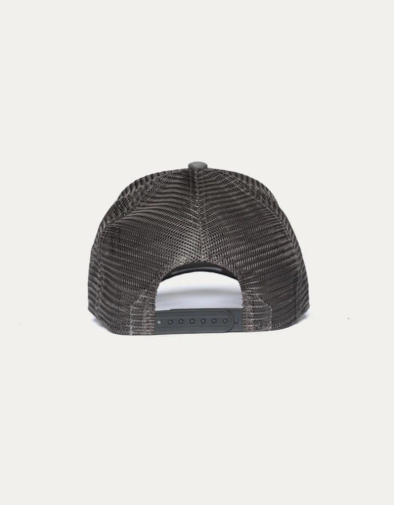 Iconic II vinyl trucker cap - Grey