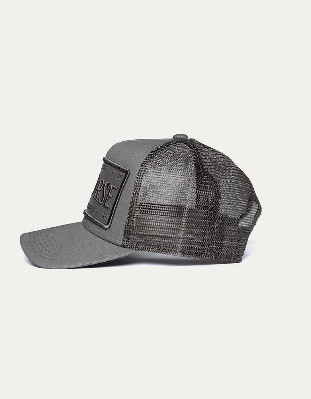 Iconic II vinyl trucker cap - Grey