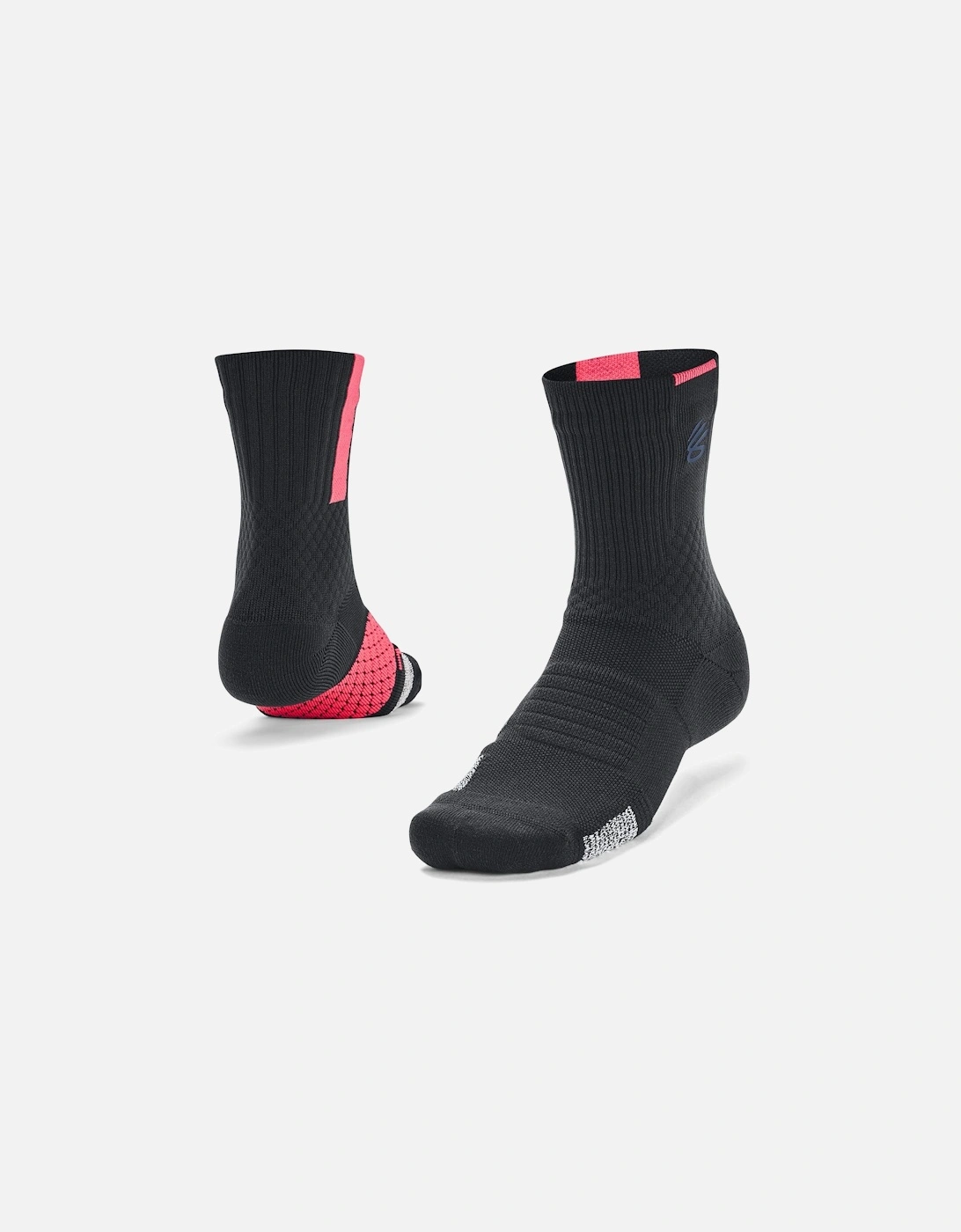 Curry Armour Dry Playmaker Mid Crew Socks, 4 of 3