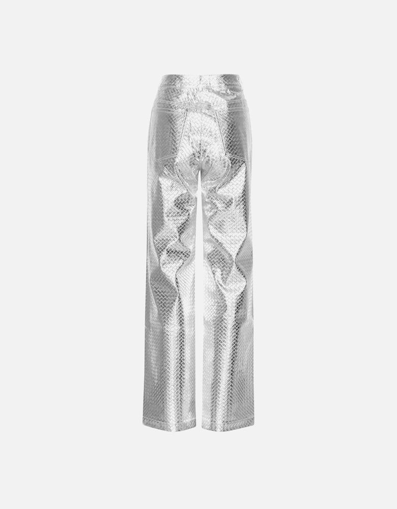 Braided Straight Pants