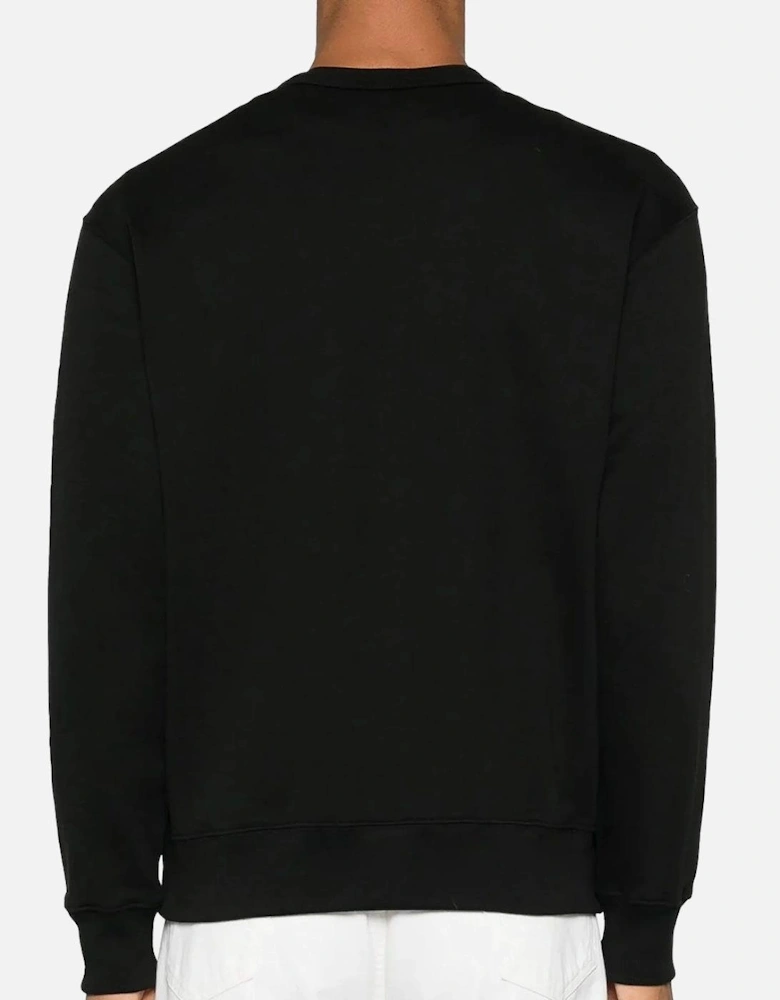 Lucky Tiger Relaxed Sweatshirt Black