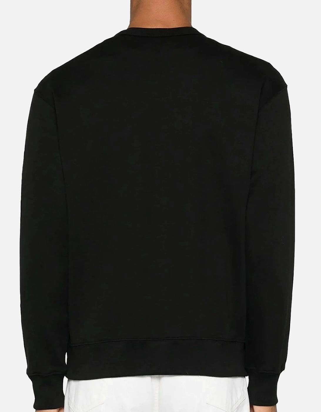 Lucky Tiger Relaxed Sweatshirt Black