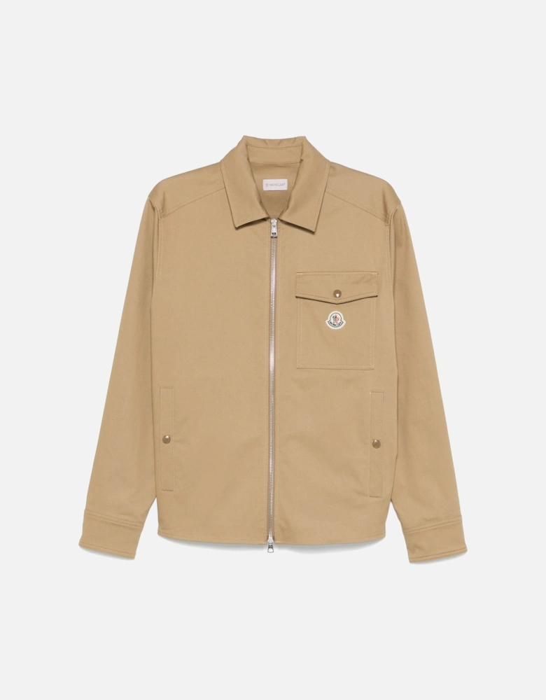 COTTON POCKET OVERSHIRT