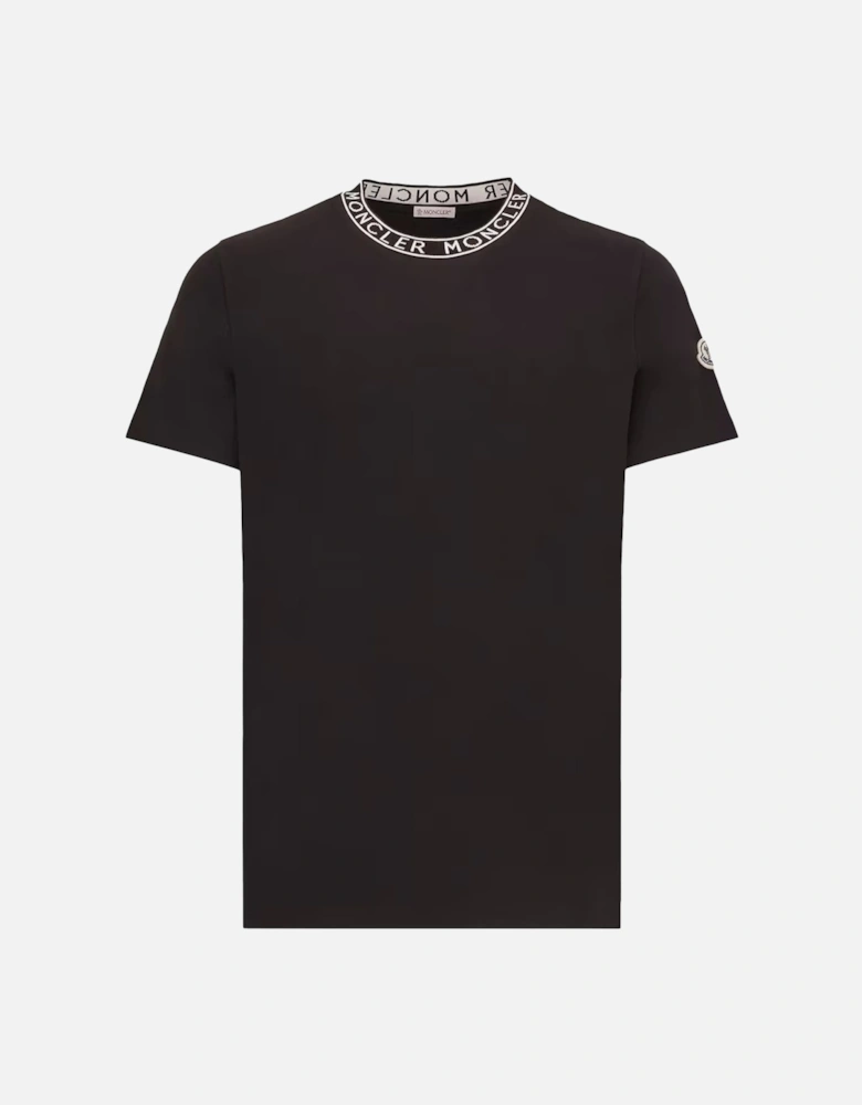 BRANDED NECK T SHIRT