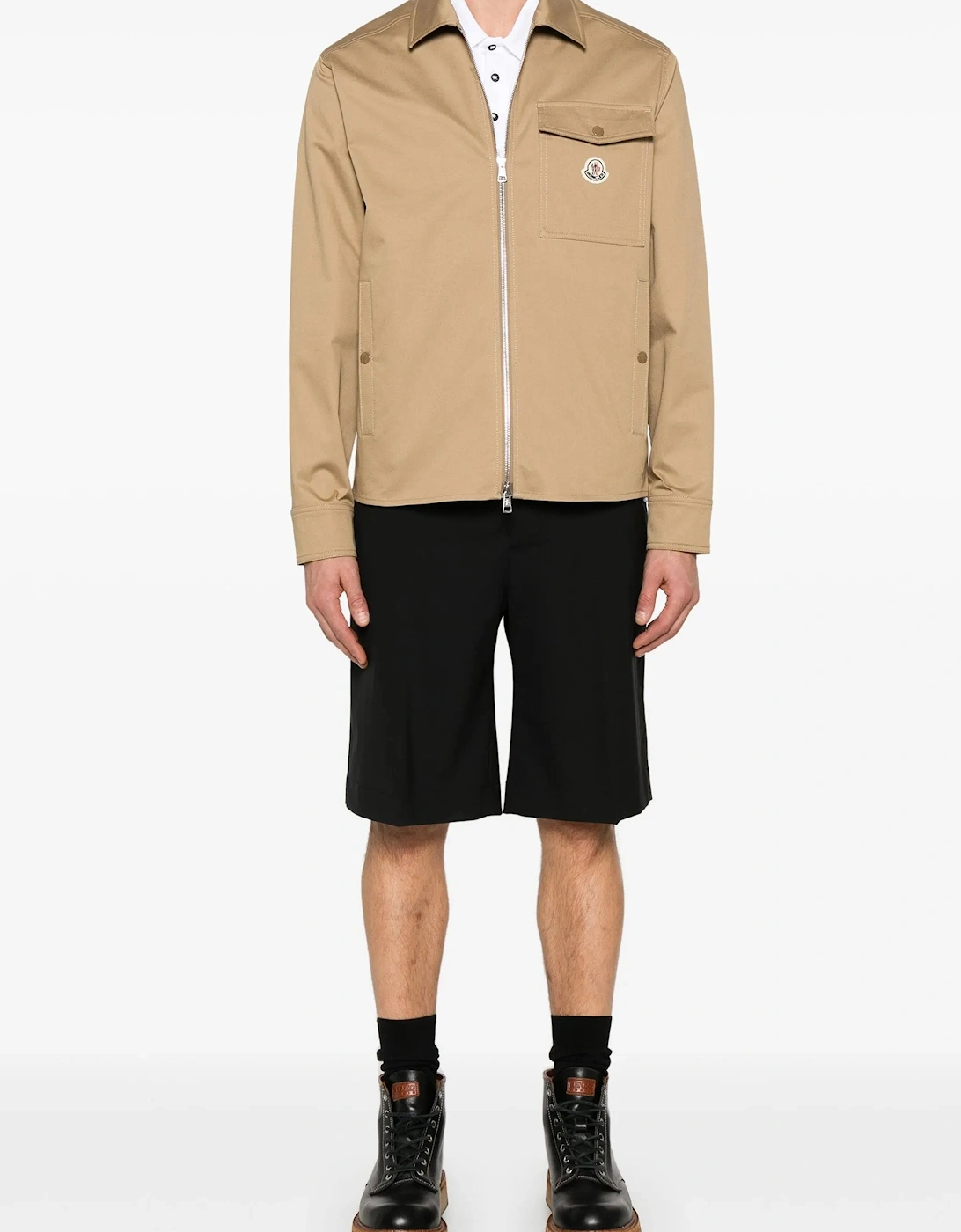 COTTON POCKET OVERSHIRT