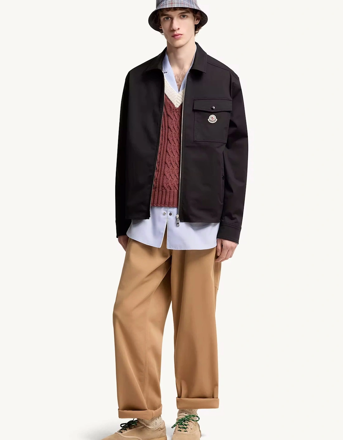 COTTON POCKET OVERSHIRT